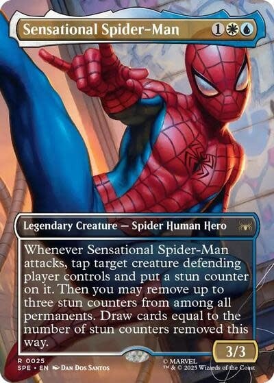 Sensational Spider-Man (Borderless) - 25 (Foil, R)