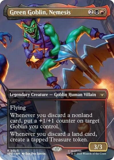 Green Goblin, Nemesis (Borderless) - 23 (Normal, R)