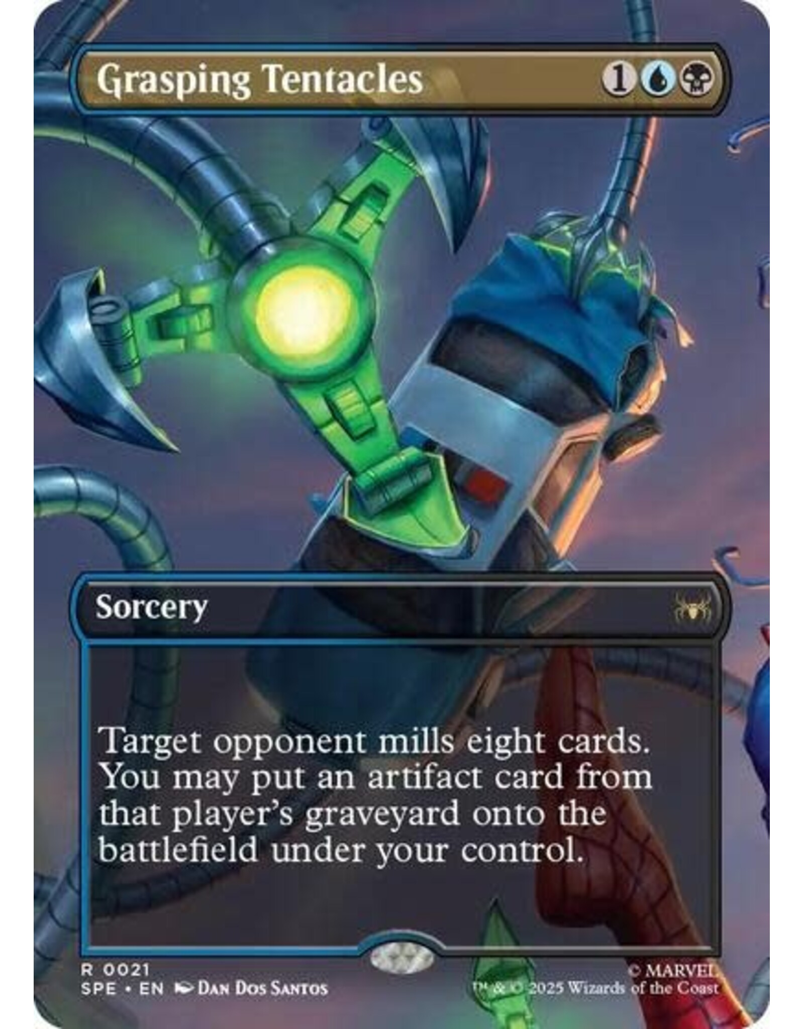 Grasping Tentacles (Borderless) - 21 (Foil, R)