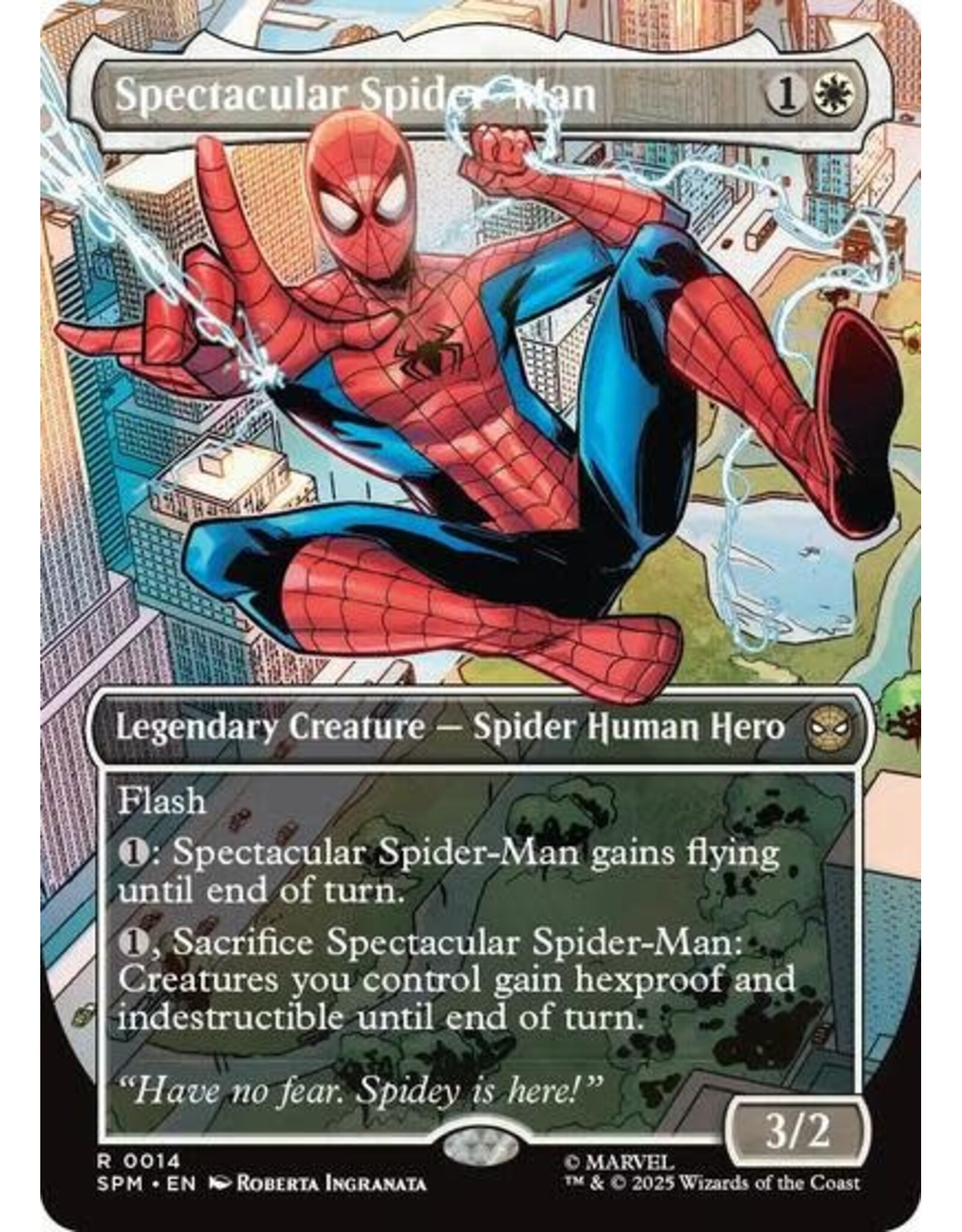 Spectacular Spider-Man (Borderless) - 14 (Normal, R)