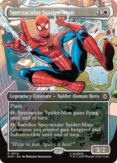 Spectacular Spider-Man (Borderless) - 14 (Normal, R)