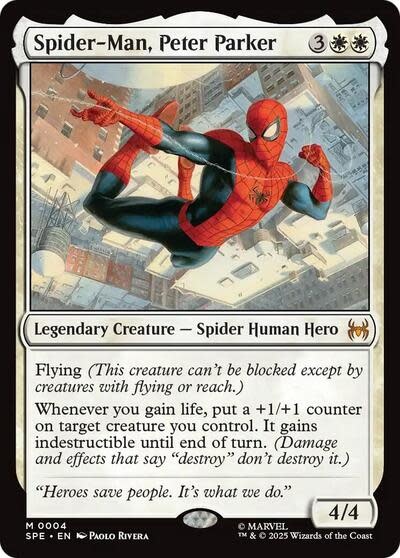 Spider-Man, Peter Parker - 4 (Foil, M)