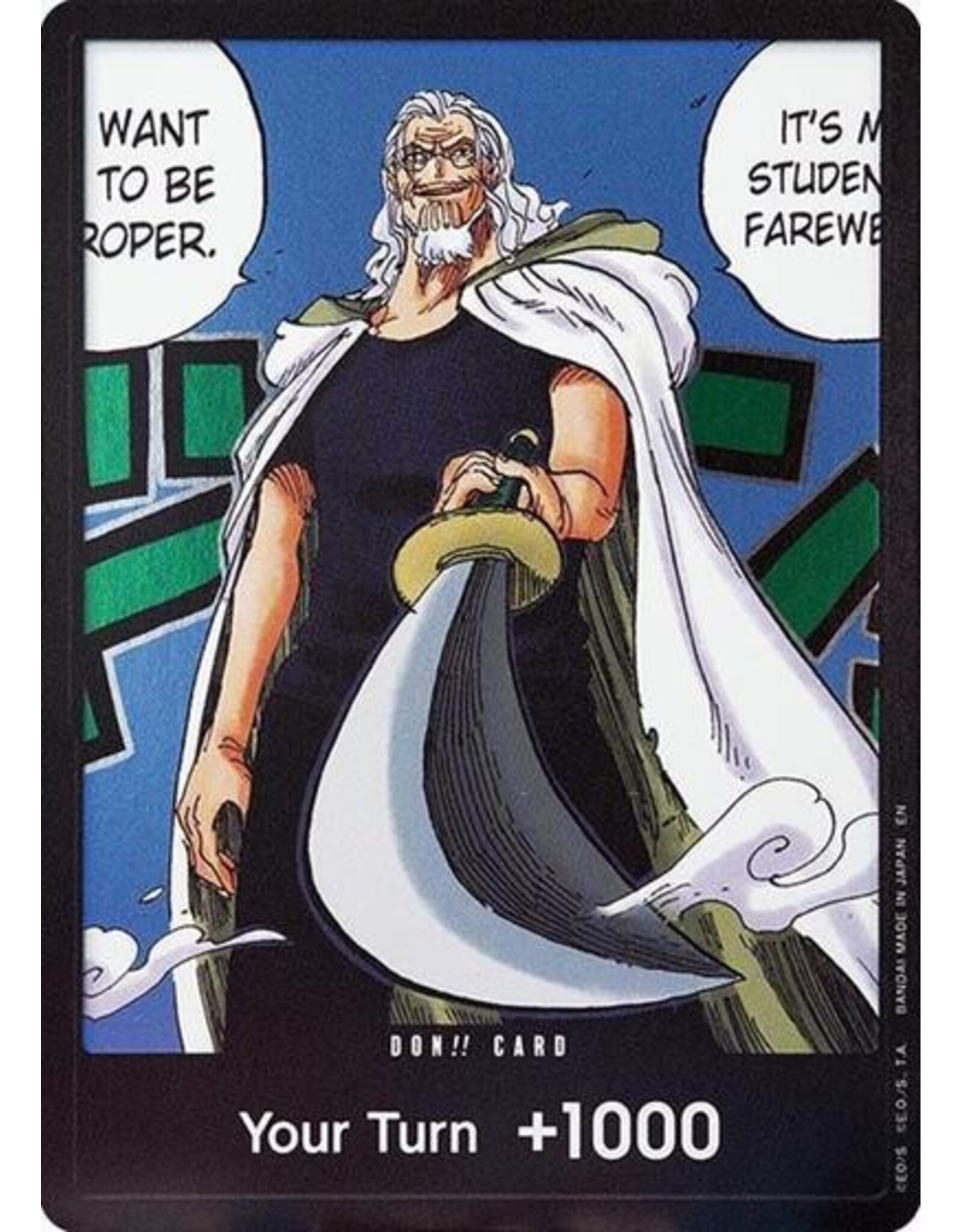 DON!! Card (Alternate Art) (Foil, DON!!) (OP12)