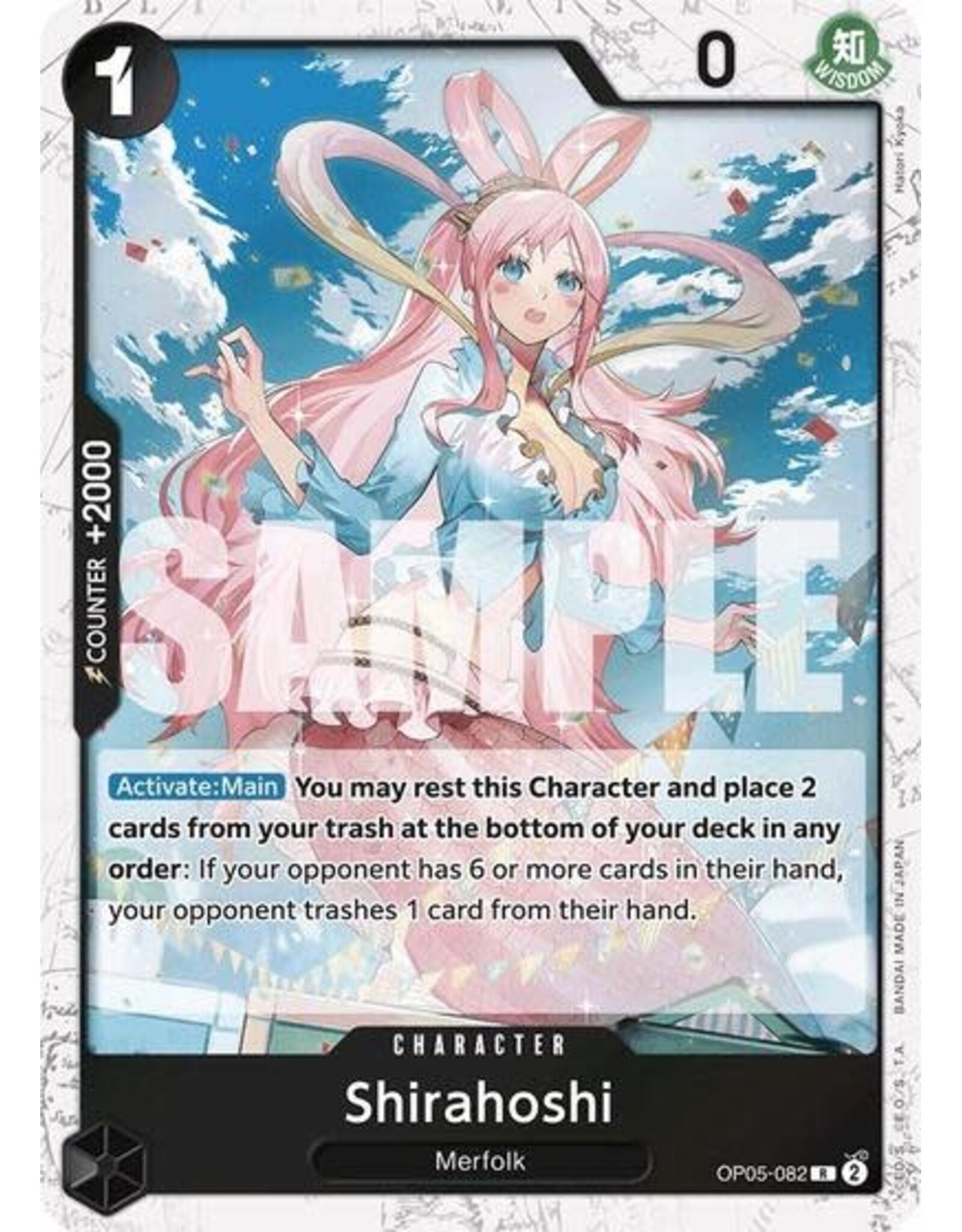 Shirahoshi (OP05-082) (Jolly Roger Foil) (Foil, R)