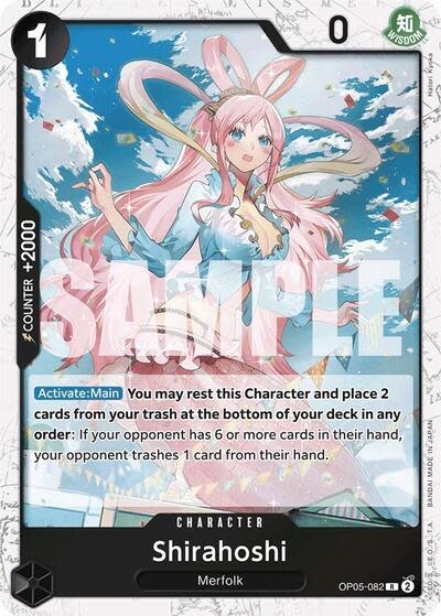 Shirahoshi (OP05-082) (Jolly Roger Foil) (Foil, R)