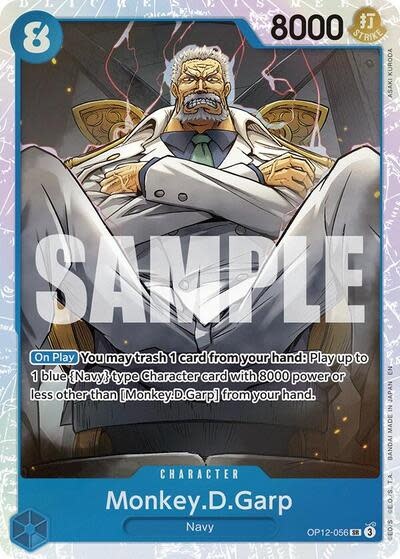 Monkey.D.Garp - OP12-056 (Foil, SR)