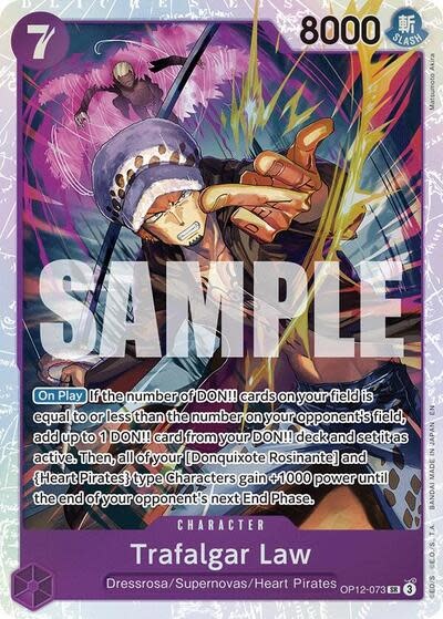Trafalgar Law (073) - OP12-073 (Foil, SR)