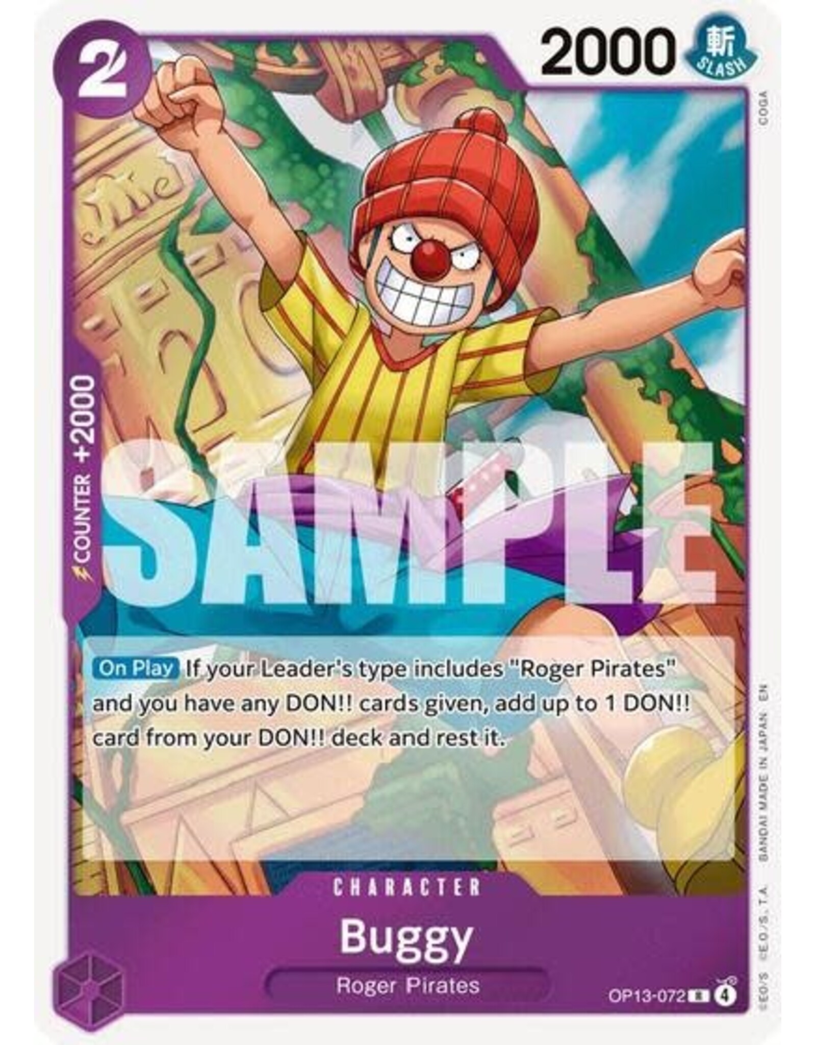 Buggy - OP13-072 (Foil, R)