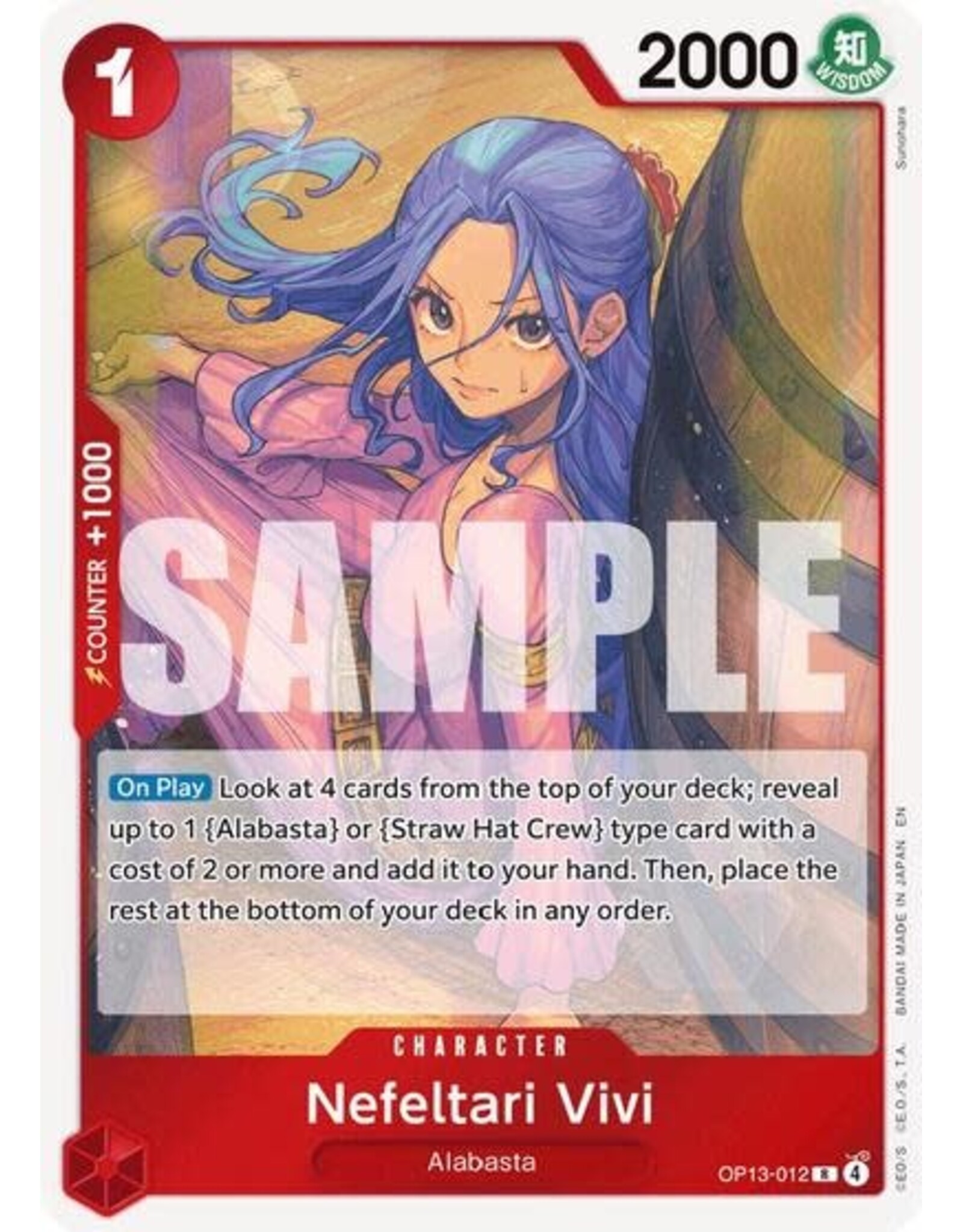 Nefeltari Vivi - OP13-012 (Foil, R)