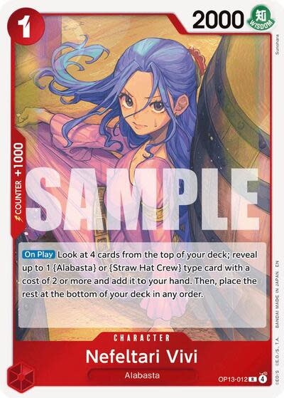 Nefeltari Vivi - OP13-012 (Foil, R)
