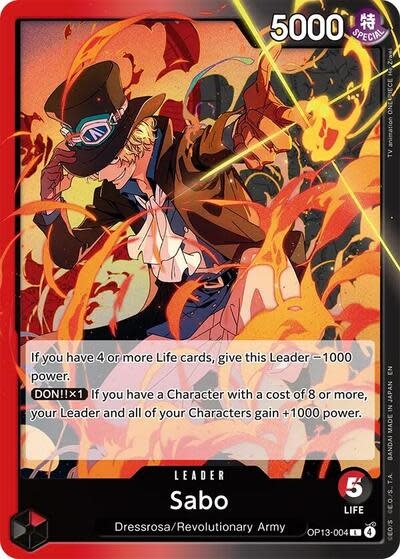 Sabo (004) - OP13-004 (Normal, L)
