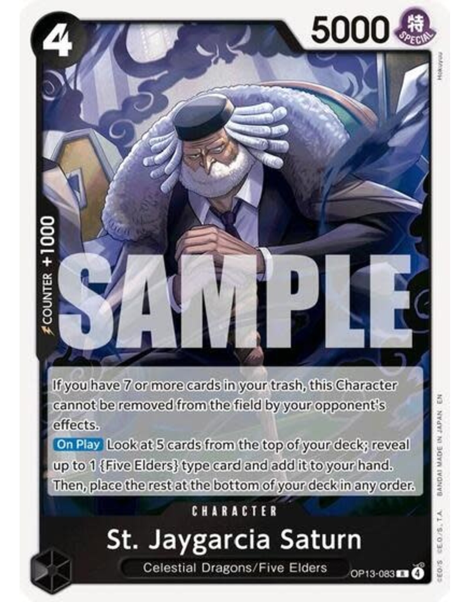 St. Jaygarcia Saturn - OP13-083 (Foil, R)