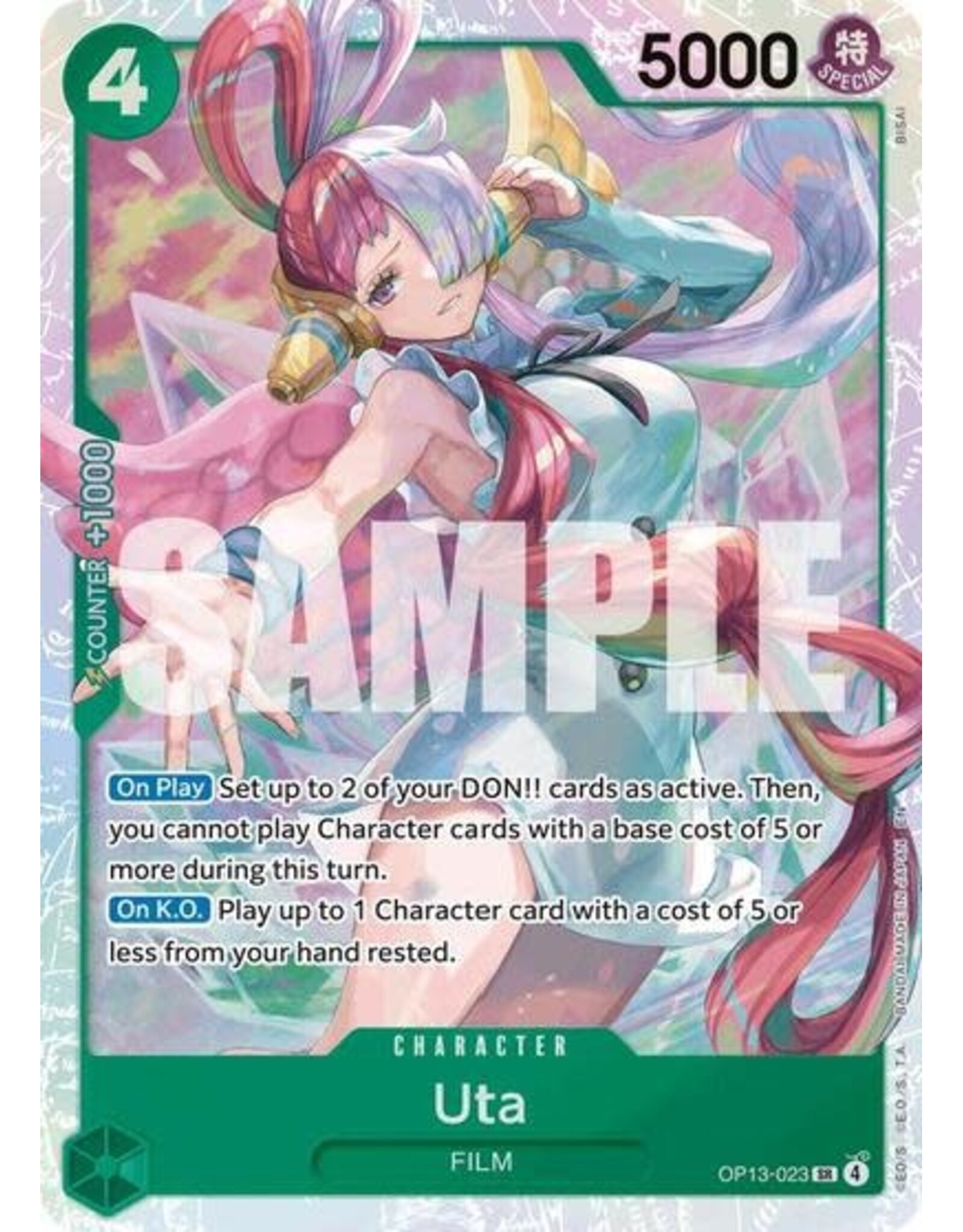 Uta - OP13-023 (Foil, SR)