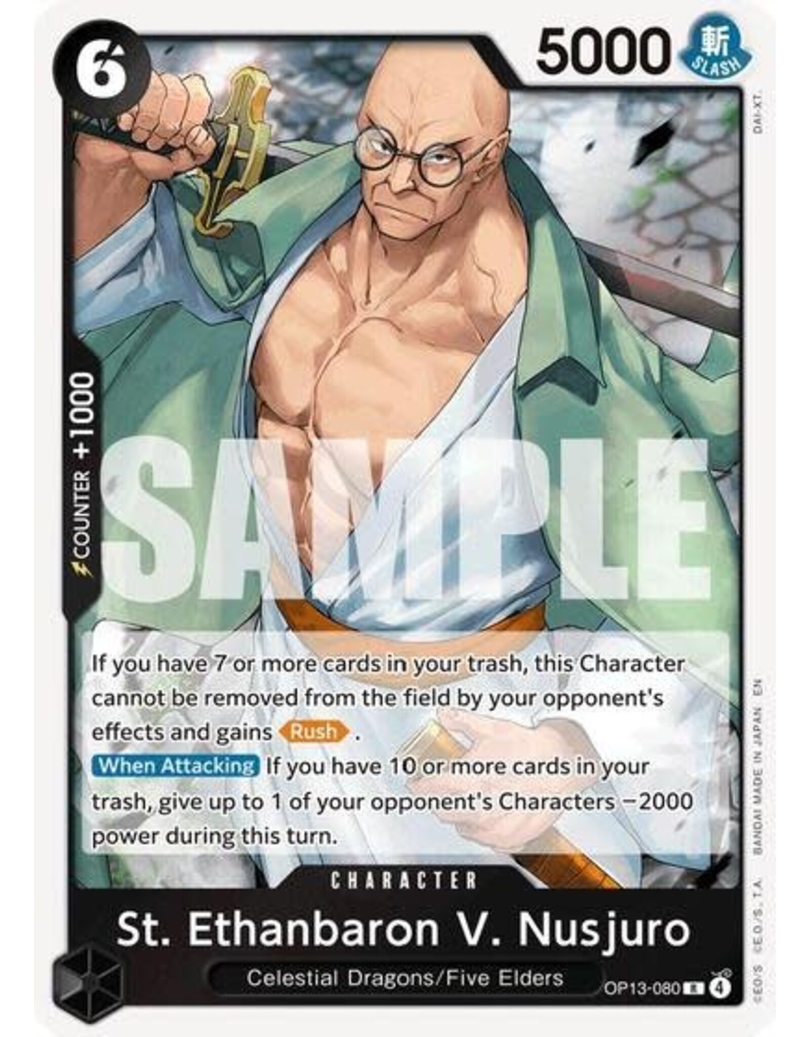 St. Ethanbaron V. Nusjuro - OP13-080 (Foil, R)
