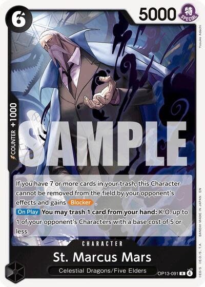 St. Marcus Mars - OP13-091 (Foil, R)