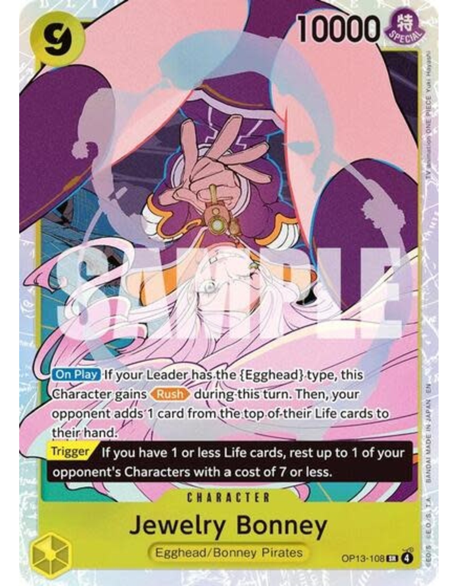Jewelry Bonney (108) - OP13-108 (Foil, SR)