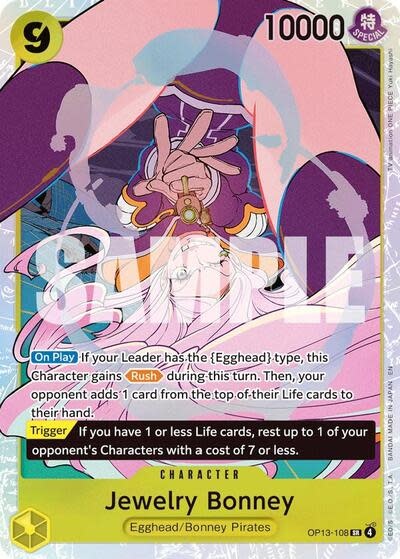 Jewelry Bonney (108) - OP13-108 (Foil, SR)