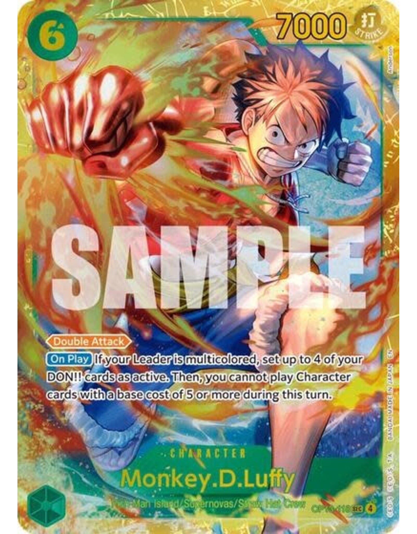 Monkey.D.Luffy (118) - OP13-118 (Foil, SEC)