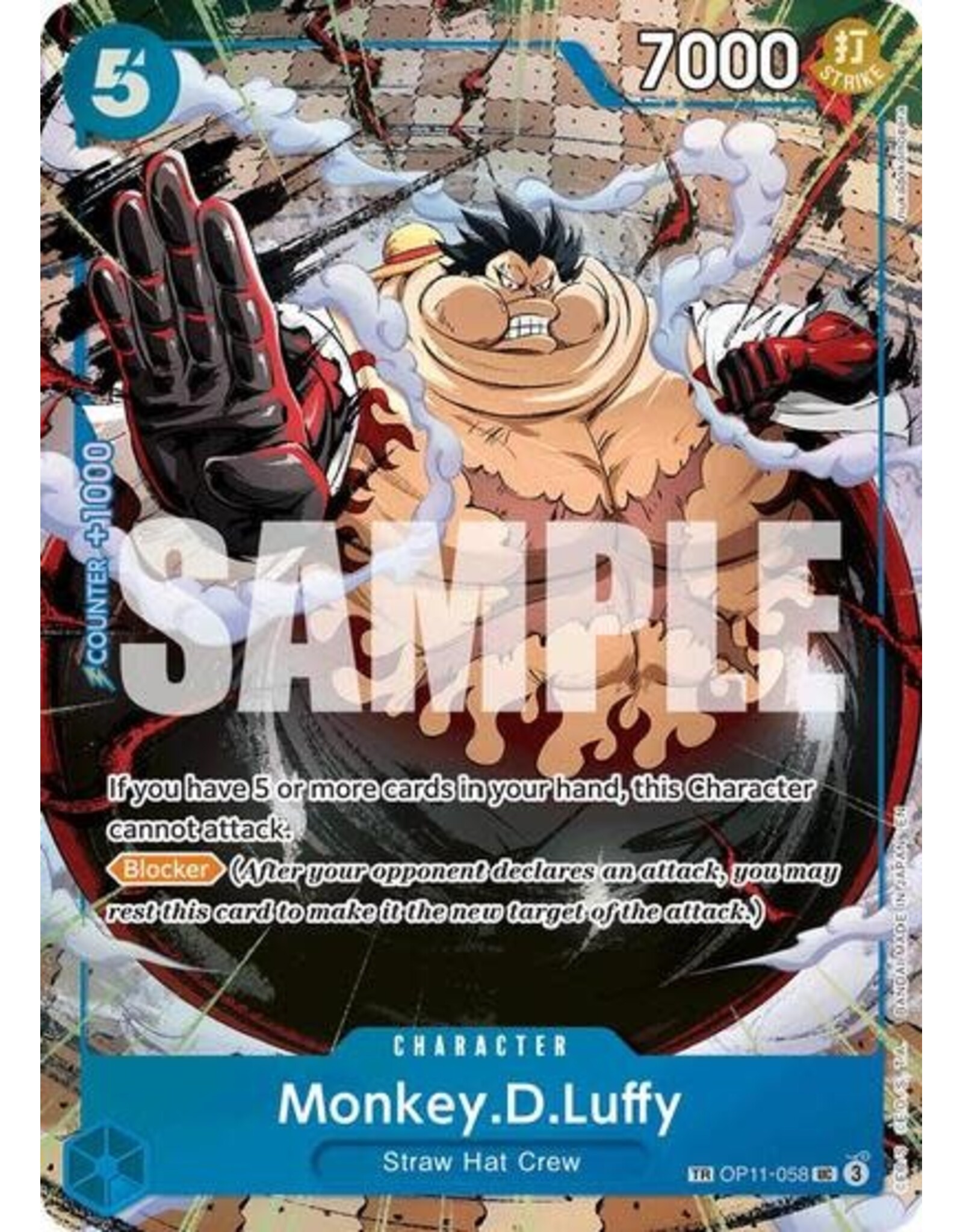 Monkey.D.Luffy - OP11-058 (TR) (Foil, TR)