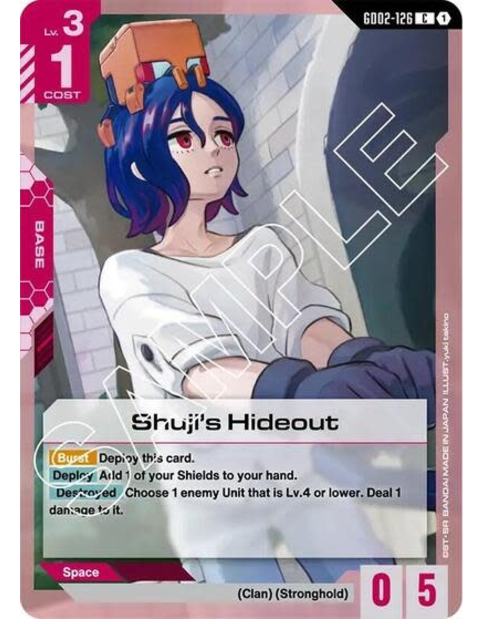 Shuji's Hideout - GD02-126 (Normal, Common)
