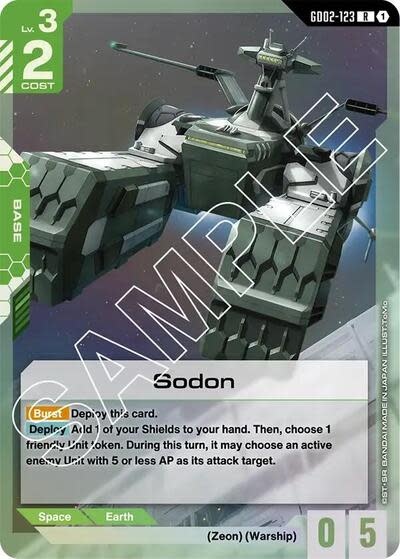 Sodon - GD02-123 (Holofoil, Rare)