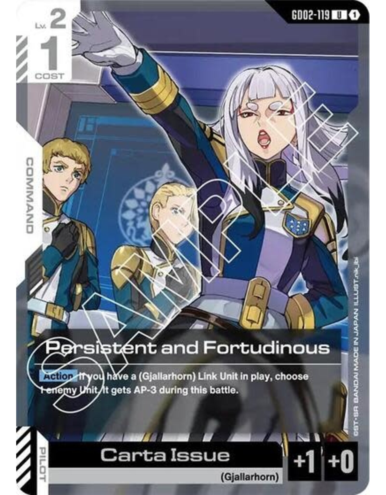 Persistent and Fortudinous - GD02-119 (Normal, Uncommon)