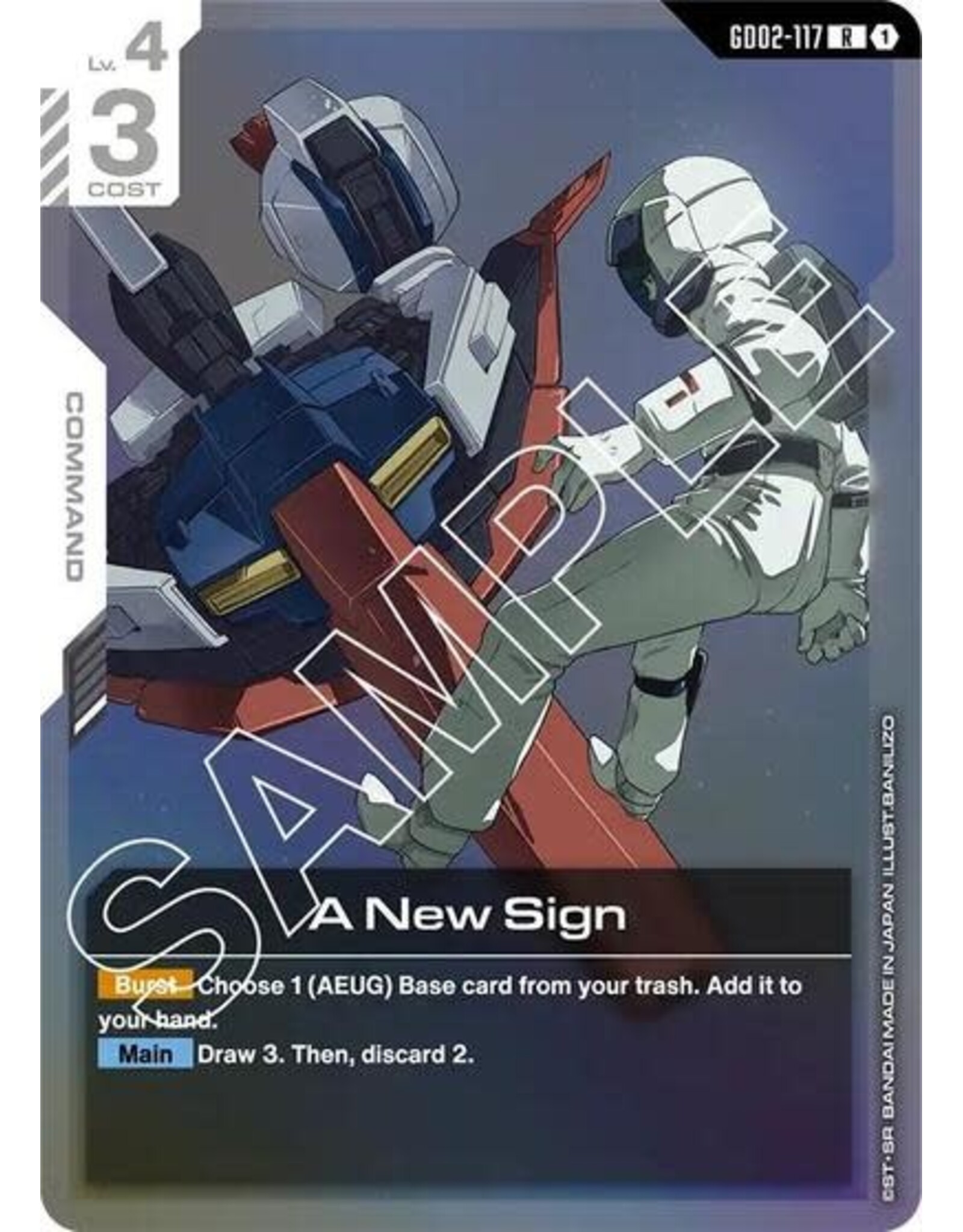 A New Sign - GD02-117 (Holofoil, Rare)