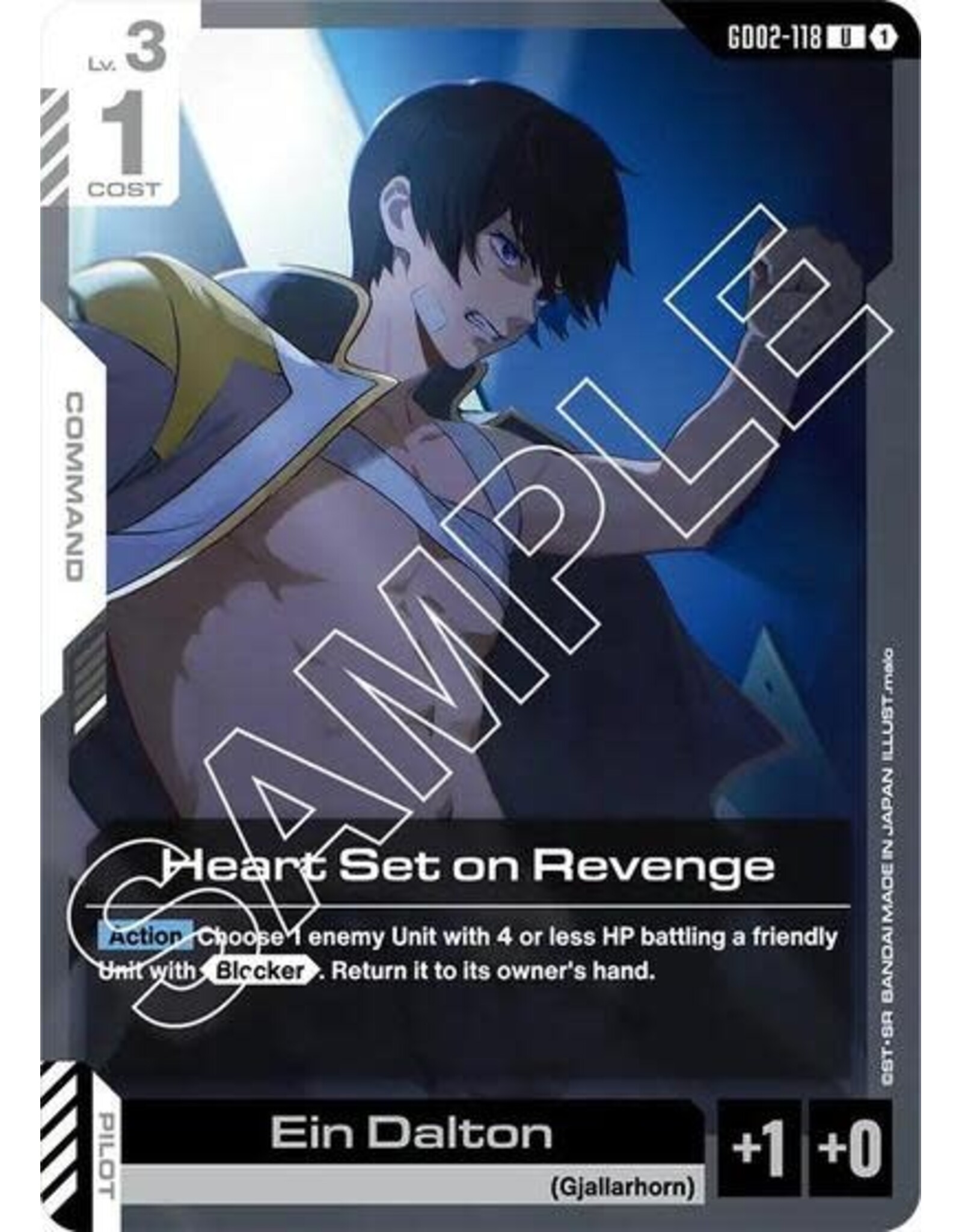 Heart Set on Revenge - GD02-118 (Normal, Uncommon)