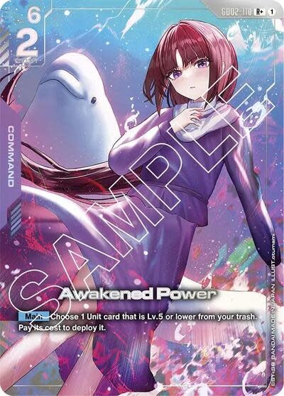 Awakened Power (R+) - GD02-110 (Holofoil, R+)