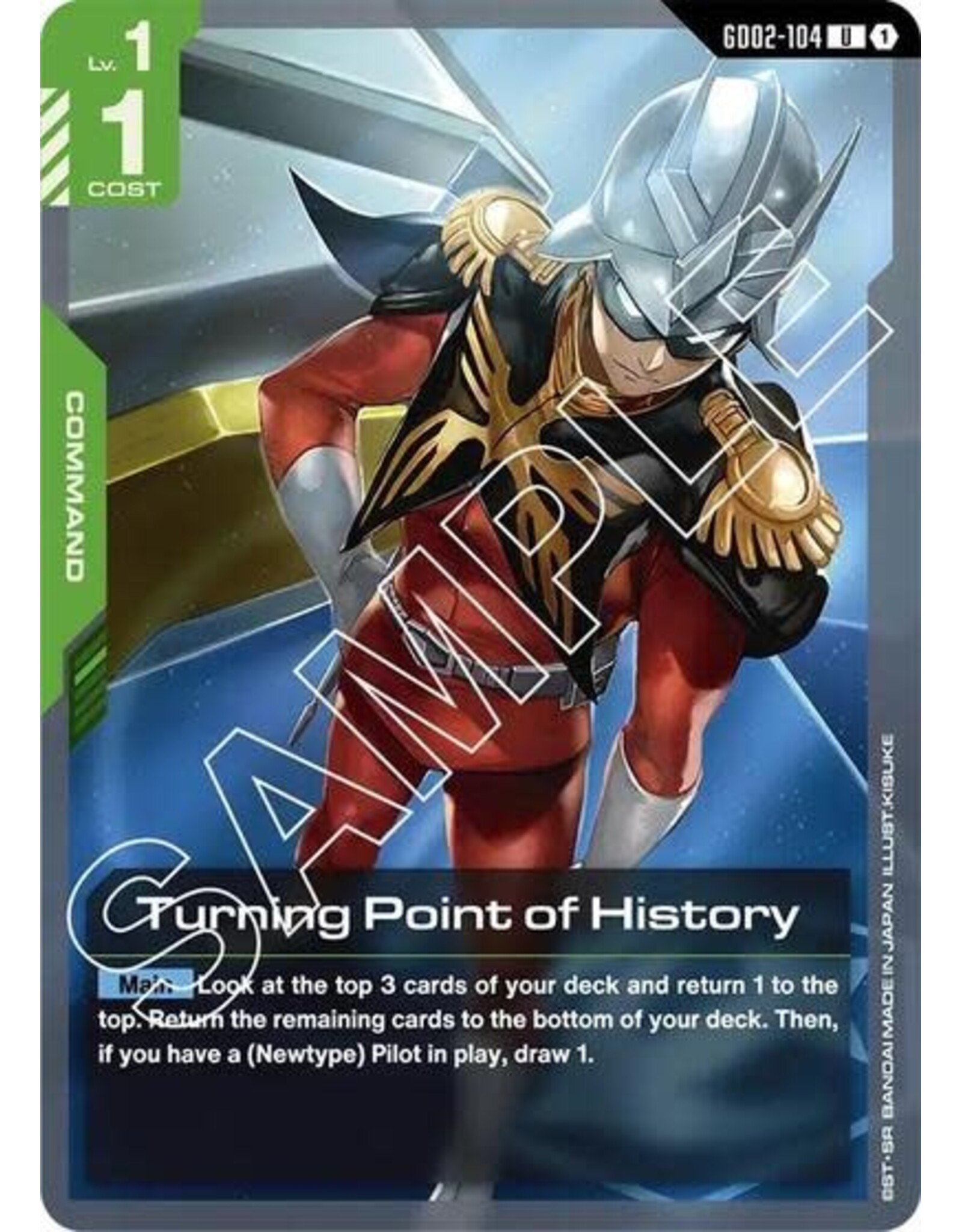 Turning Point of History - GD02-104 (Normal, Uncommon)