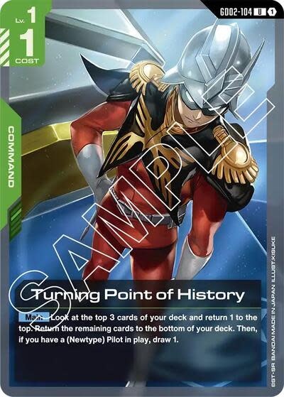 Turning Point of History - GD02-104 (Normal, Uncommon)