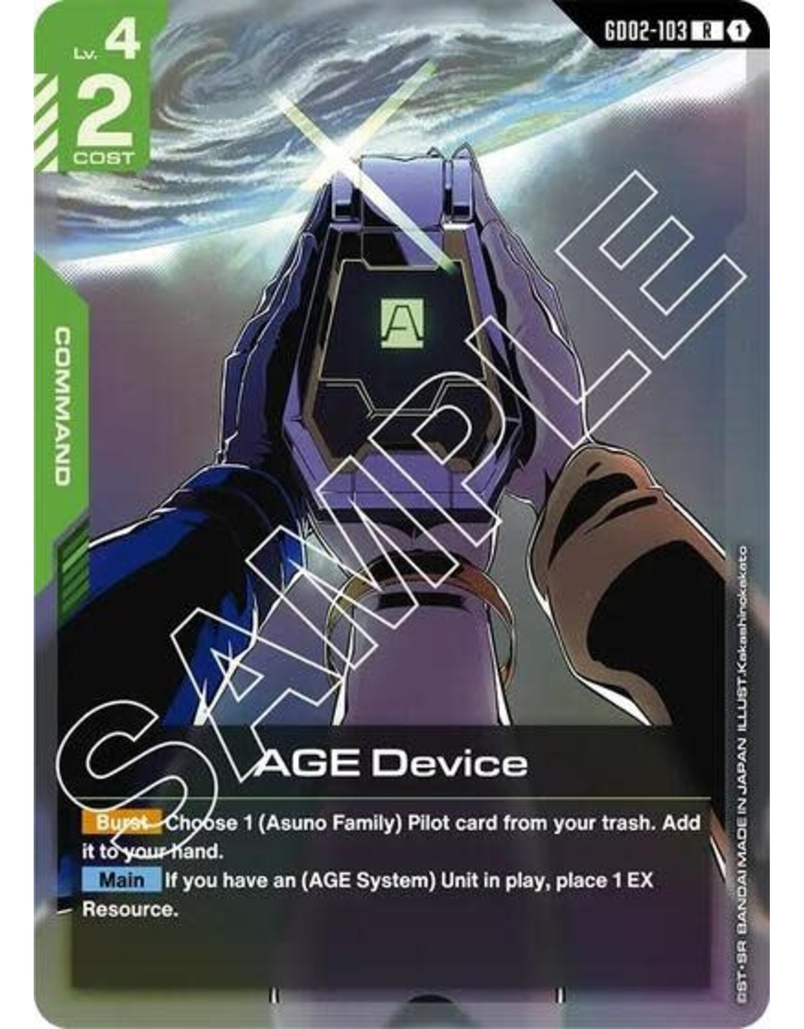 AGE Device - GD02-103 (Holofoil, Rare)