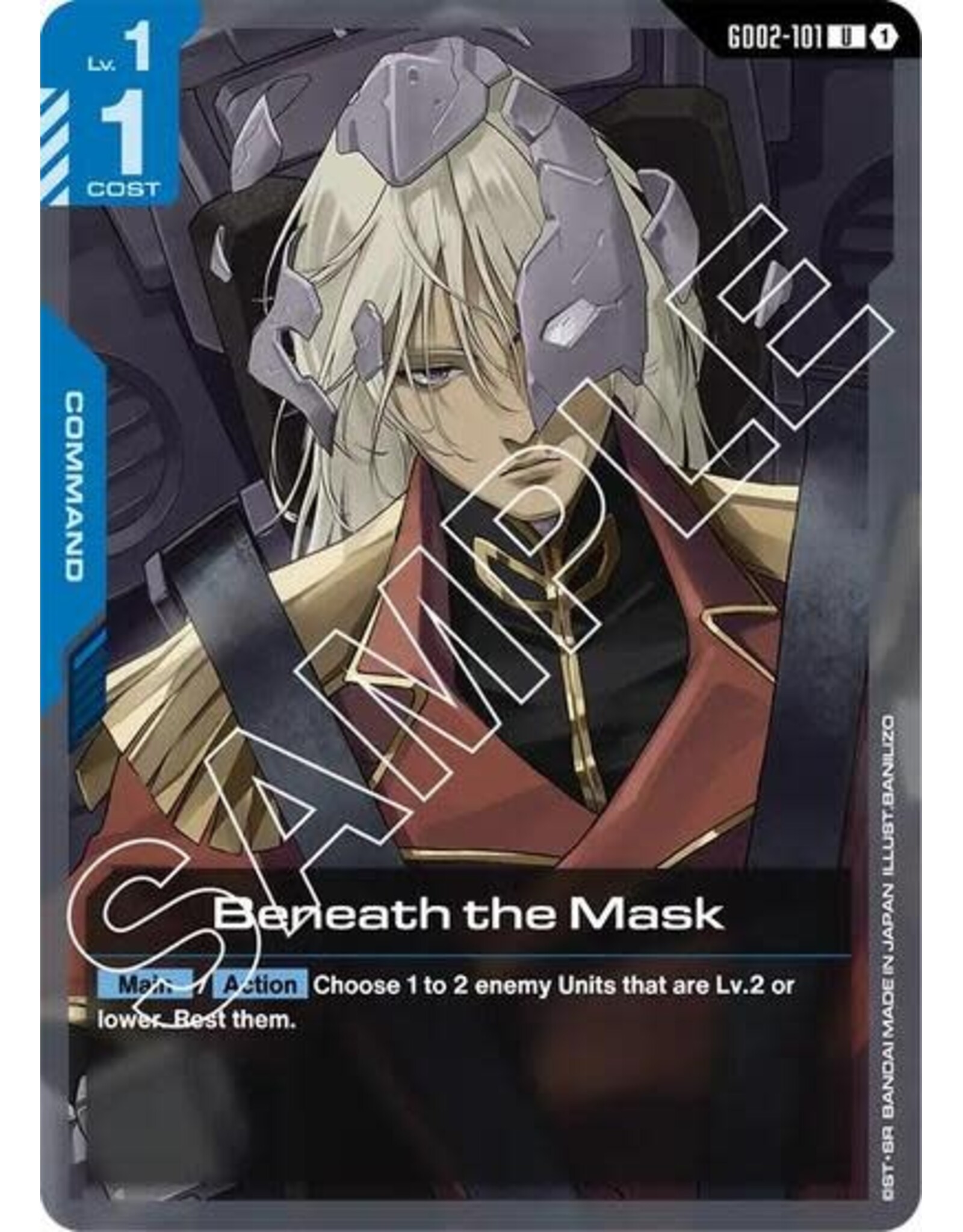 Beneath the Mask - GD02-101 (Normal, Uncommon)
