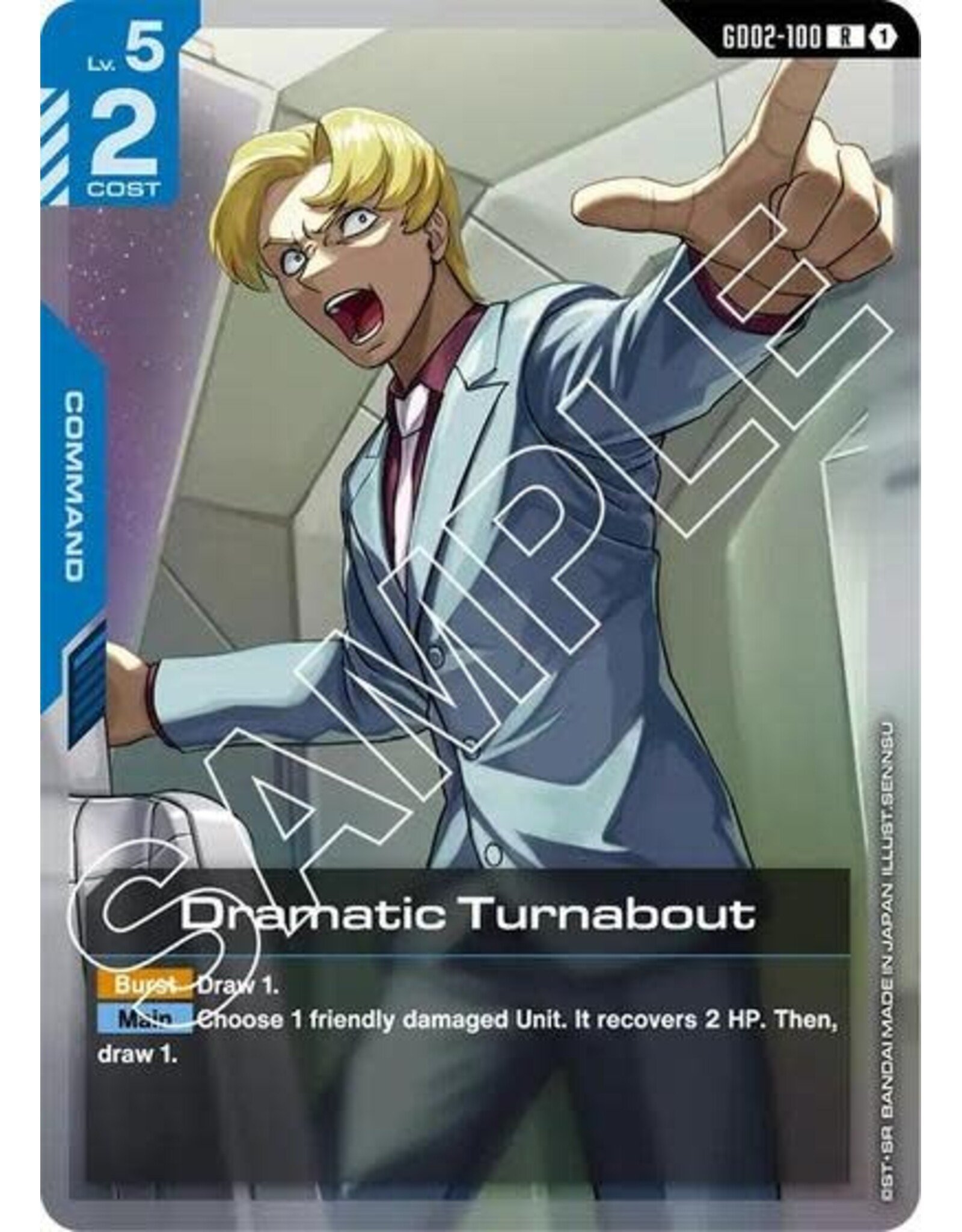 Dramatic Turnabout - GD02-100 (Holofoil, Rare)