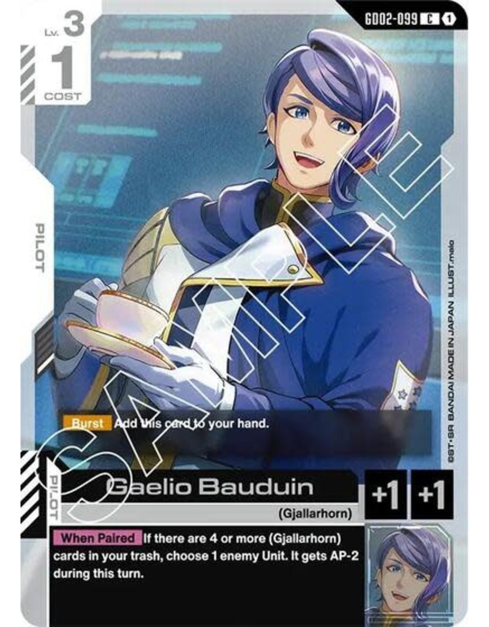 Gaelio Bauduin - GD02-099 (Normal, Common)