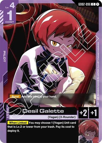 Desil Galette - GD02-096 (Normal, Common)