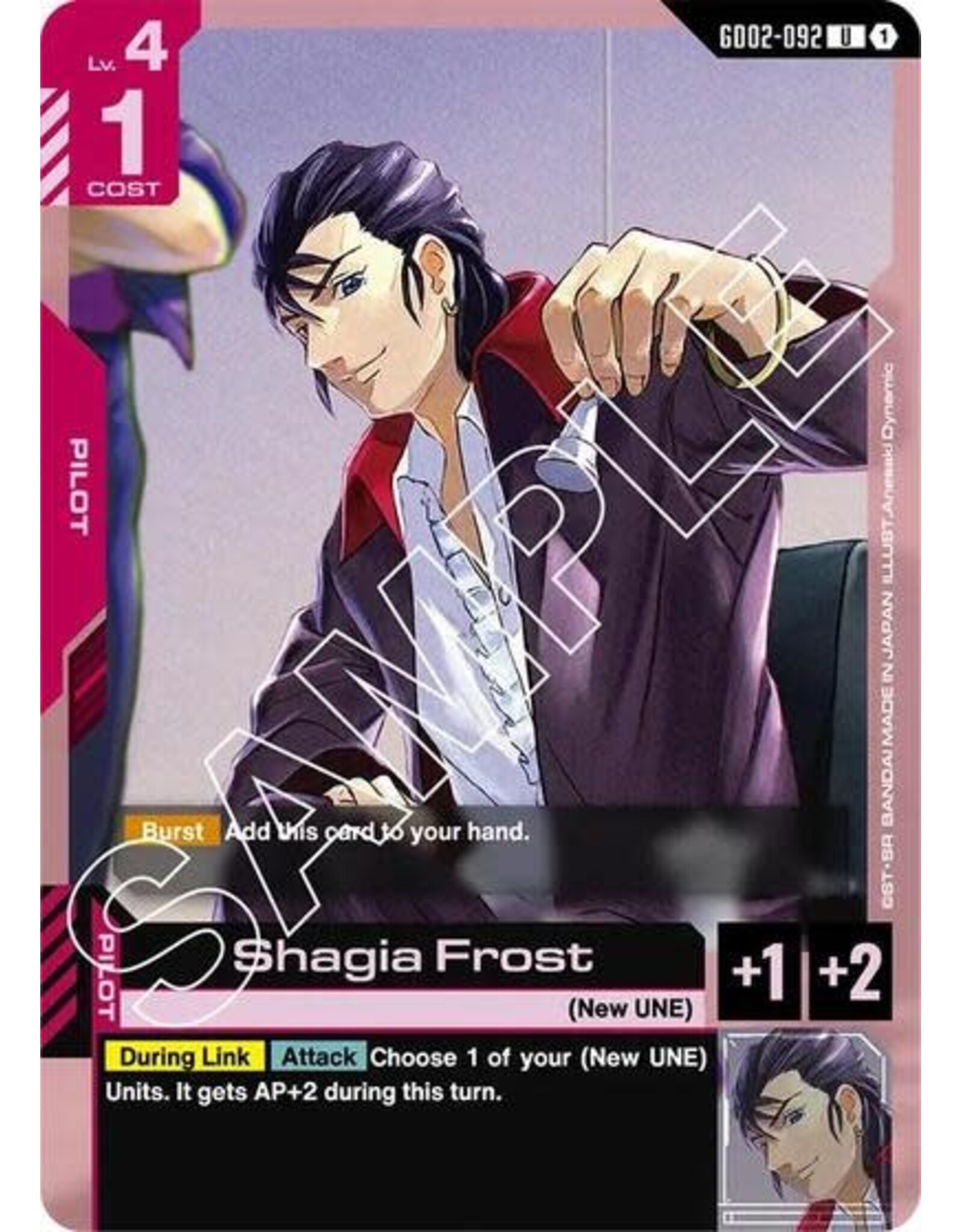 Shagia Frost - GD02-092 (Normal, Uncommon)