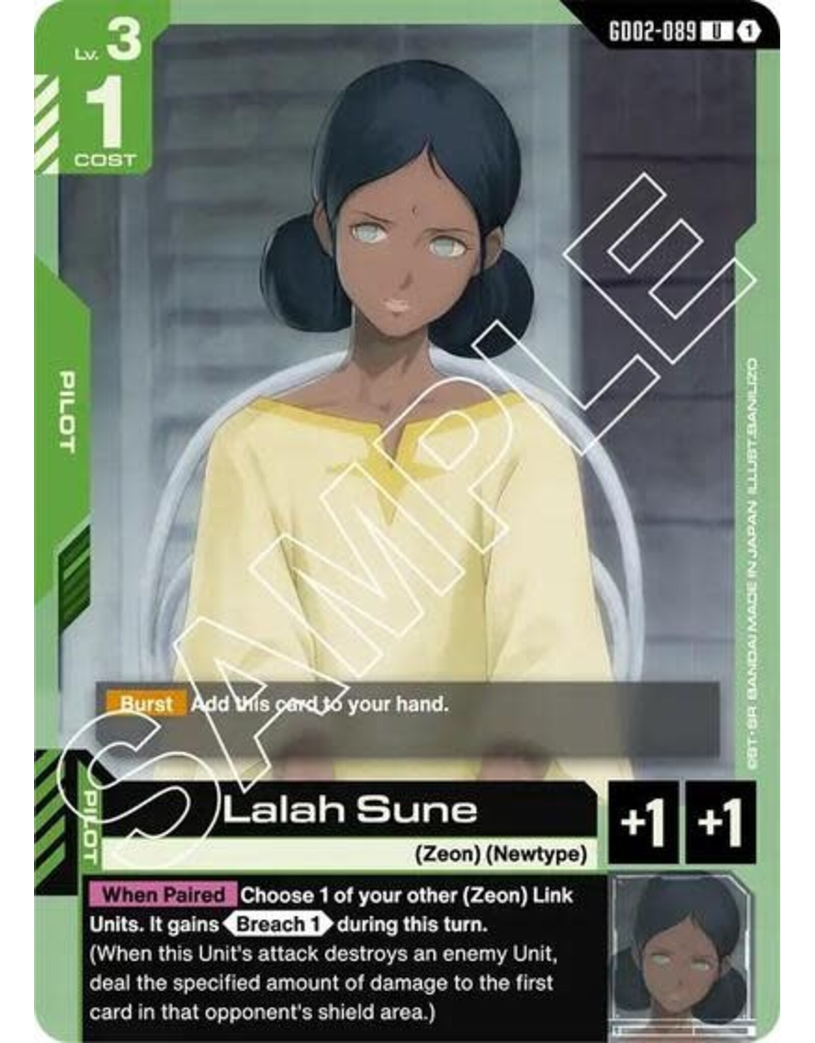 Lalah Sune - GD02-089 (Normal, Uncommon)