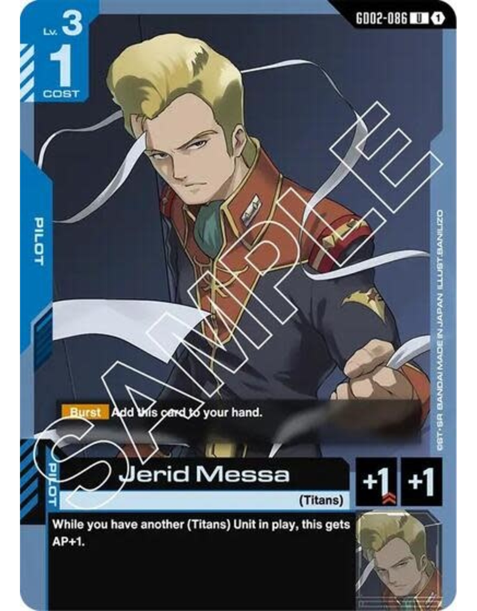 Jerid Messa - GD02-086 (Normal, Uncommon)