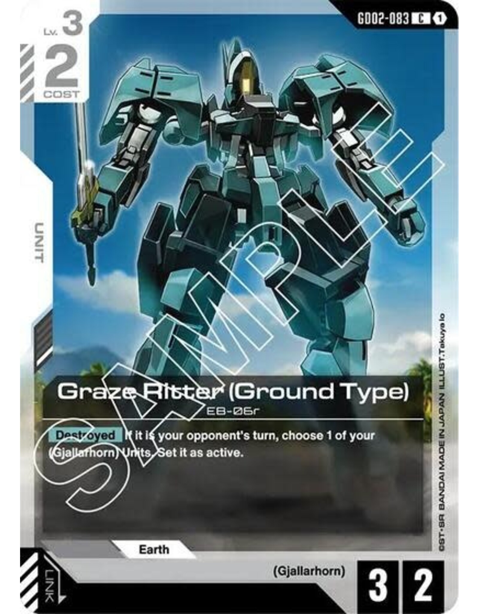 Graze Ritter (Ground Type) - GD02-083 (Normal, Common)