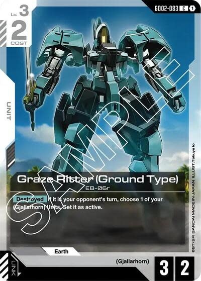 Graze Ritter (Ground Type) - GD02-083 (Normal, Common)