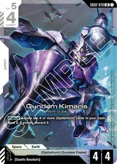 Gundam Kimaris - GD02-070 (Holofoil, Legend Rare)