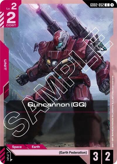Guncannon (GQ) - GD02-052 (Normal, Common)