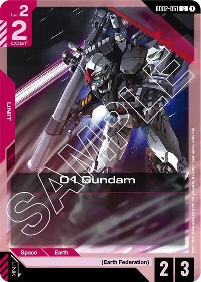 01 Gundam - GD02-051 (Normal, Common)