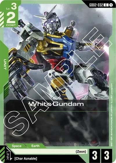 White Gundam - GD02-032 (Normal, Common)