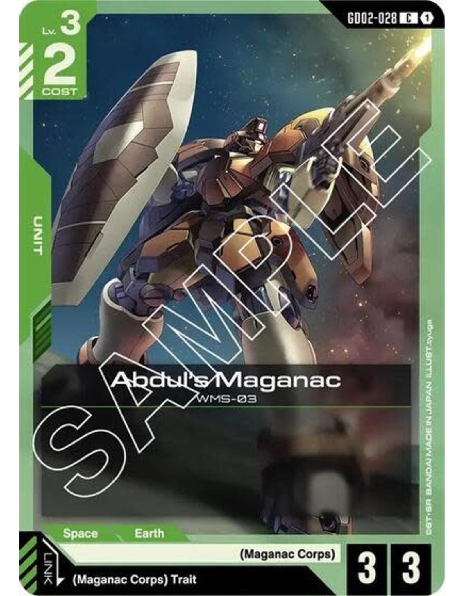 Abdul's Maganac - GD02-028 (Normal, Common)