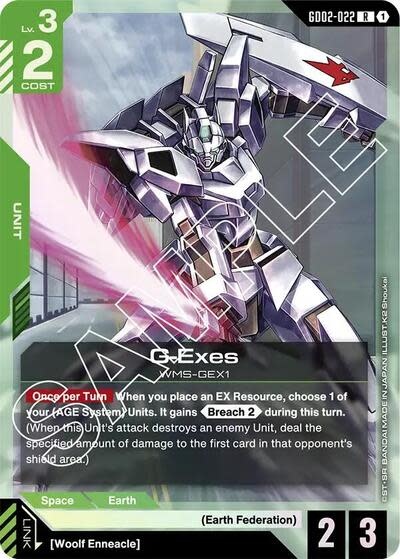 G-Exes - GD02-022 (Holofoil, Rare)