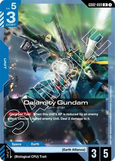 Calamity Gundam - GD02-009 (Normal, Uncommon)