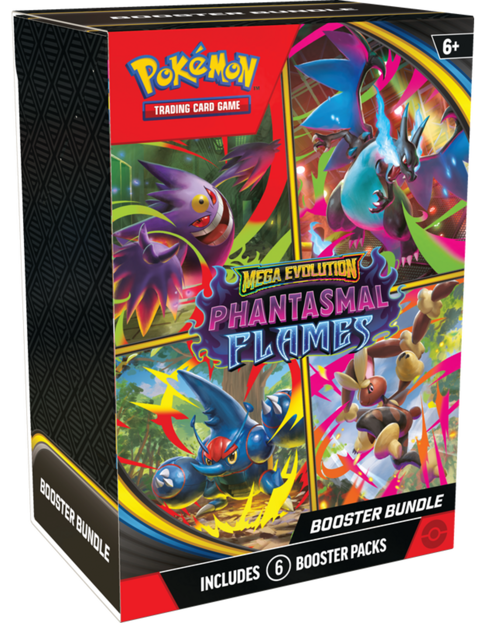 The Pokemon Company Pokémon Trading Card Game - Phantasmal Flames Booster Bundle