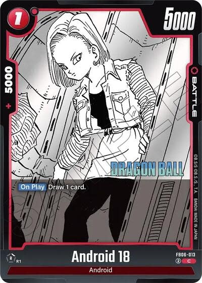Android 18 - FB06-013 (Holofoil, Common)